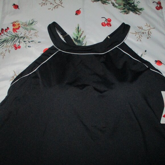 Lands end high neck swim dress swimsuit 20w NWT - Picture 4 of 7